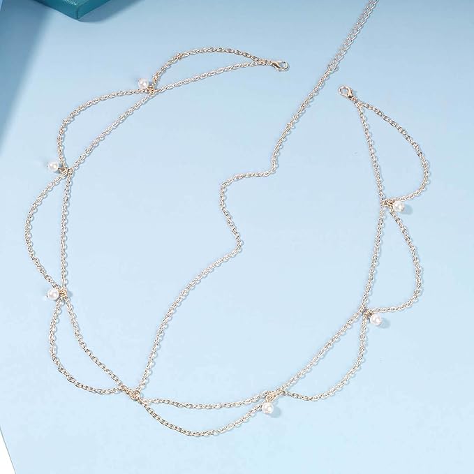 Golden-Plated Head Jewellery