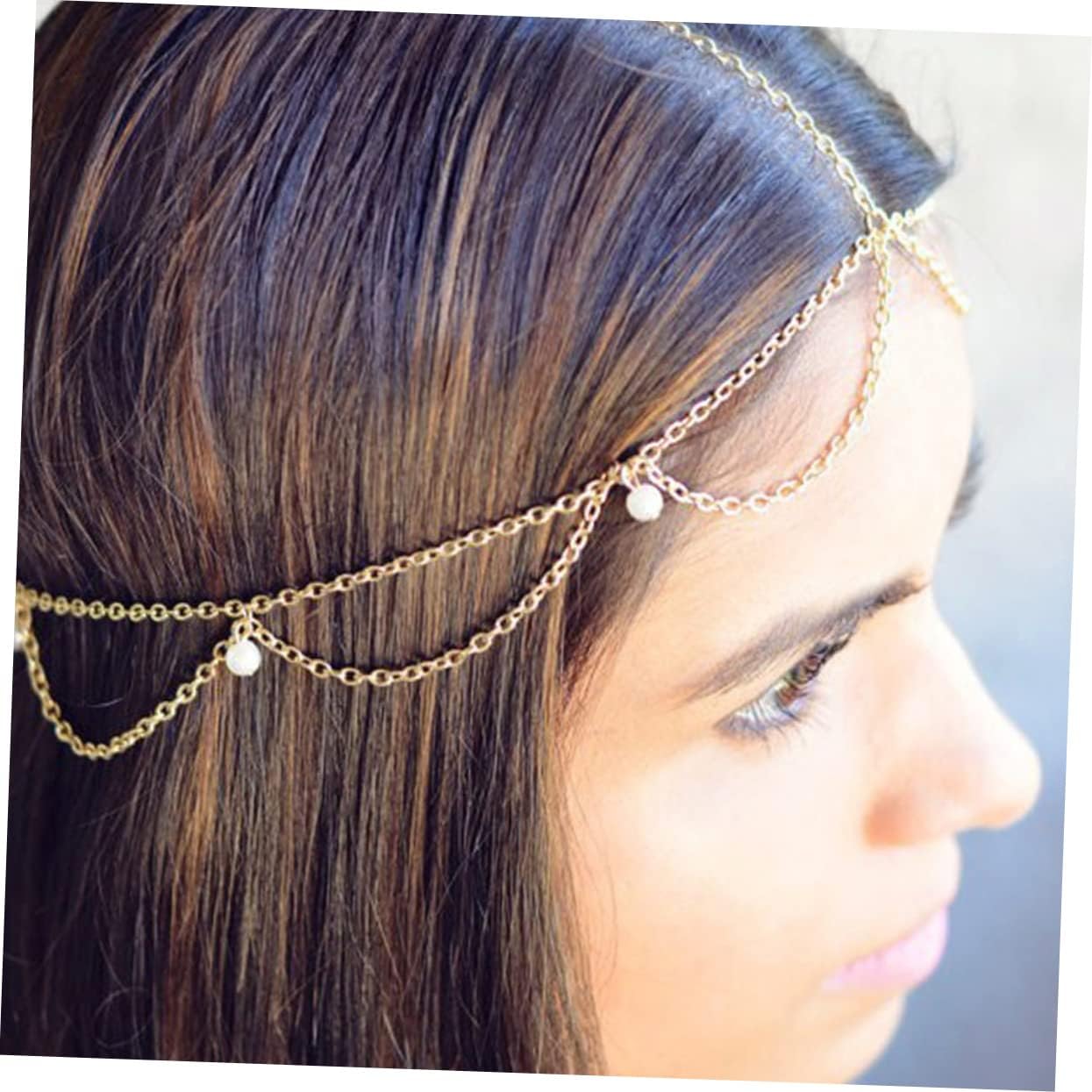 Golden-Plated Head Jewellery