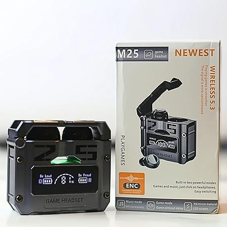 M25 TWS True Wireless Bluetooth Earbuds