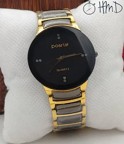 Positif Men's Stainless Steel Analogue Watch