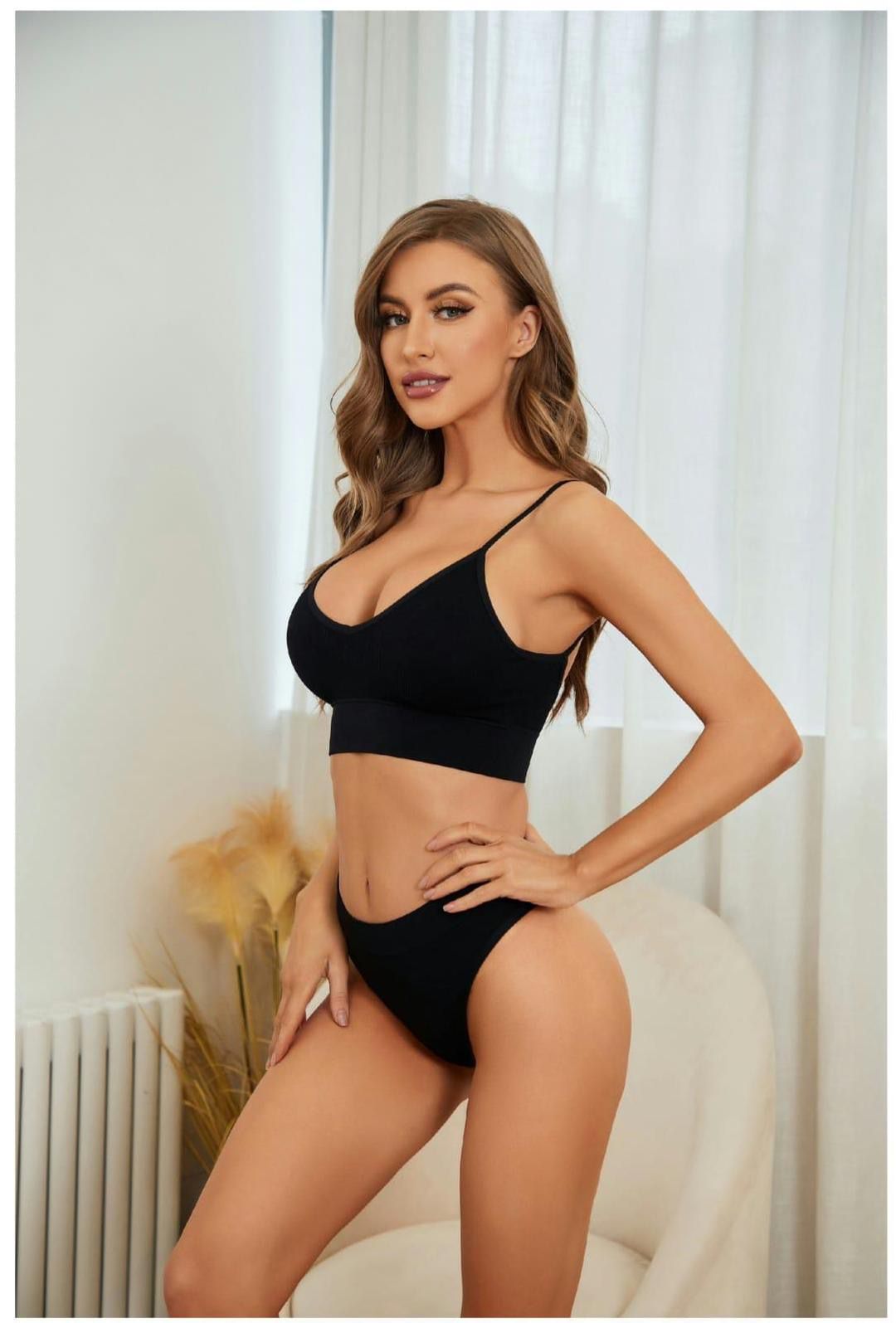 Women’s V-Shape Non-Padded Sports Bra