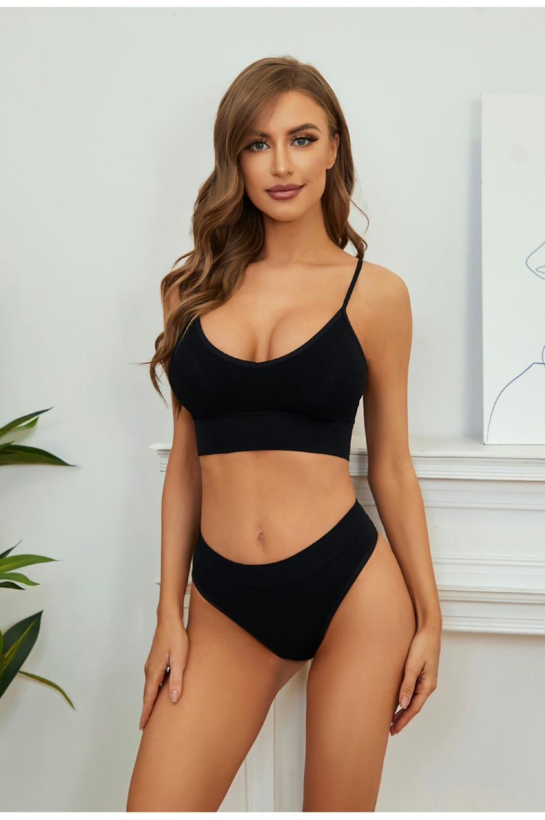 Women’s V-Shape Non-Padded Sports Bra