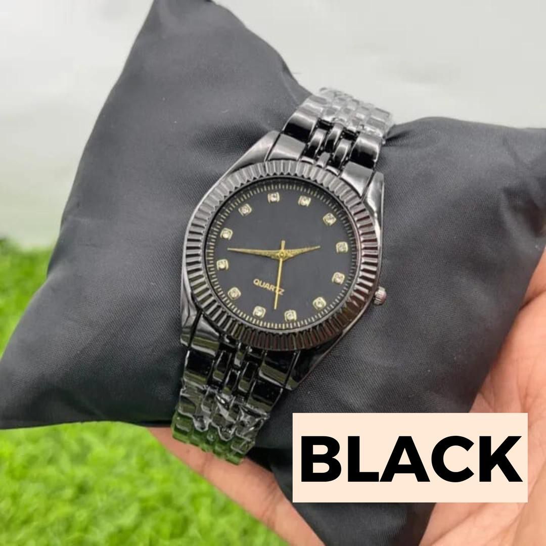 Men’s Stainless Steel Chain Strap Watch