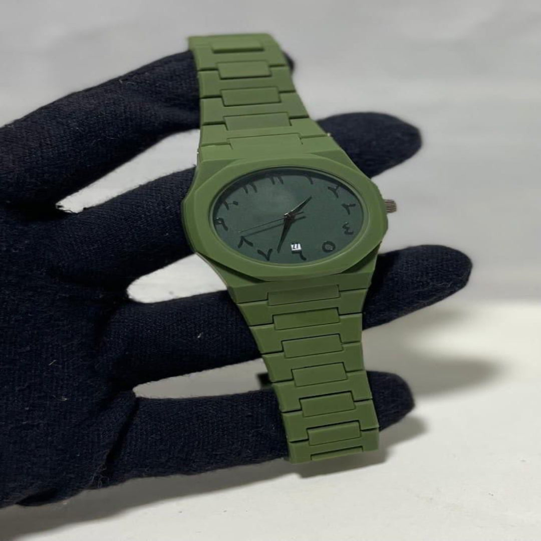 Men’s Multicolor Stainless Steel Analogue Watch