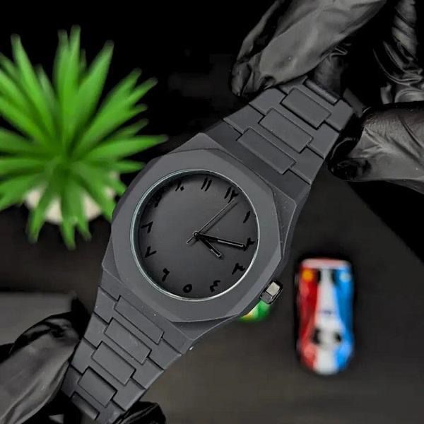 Men’s Black Stainless Steel Luxury Watch