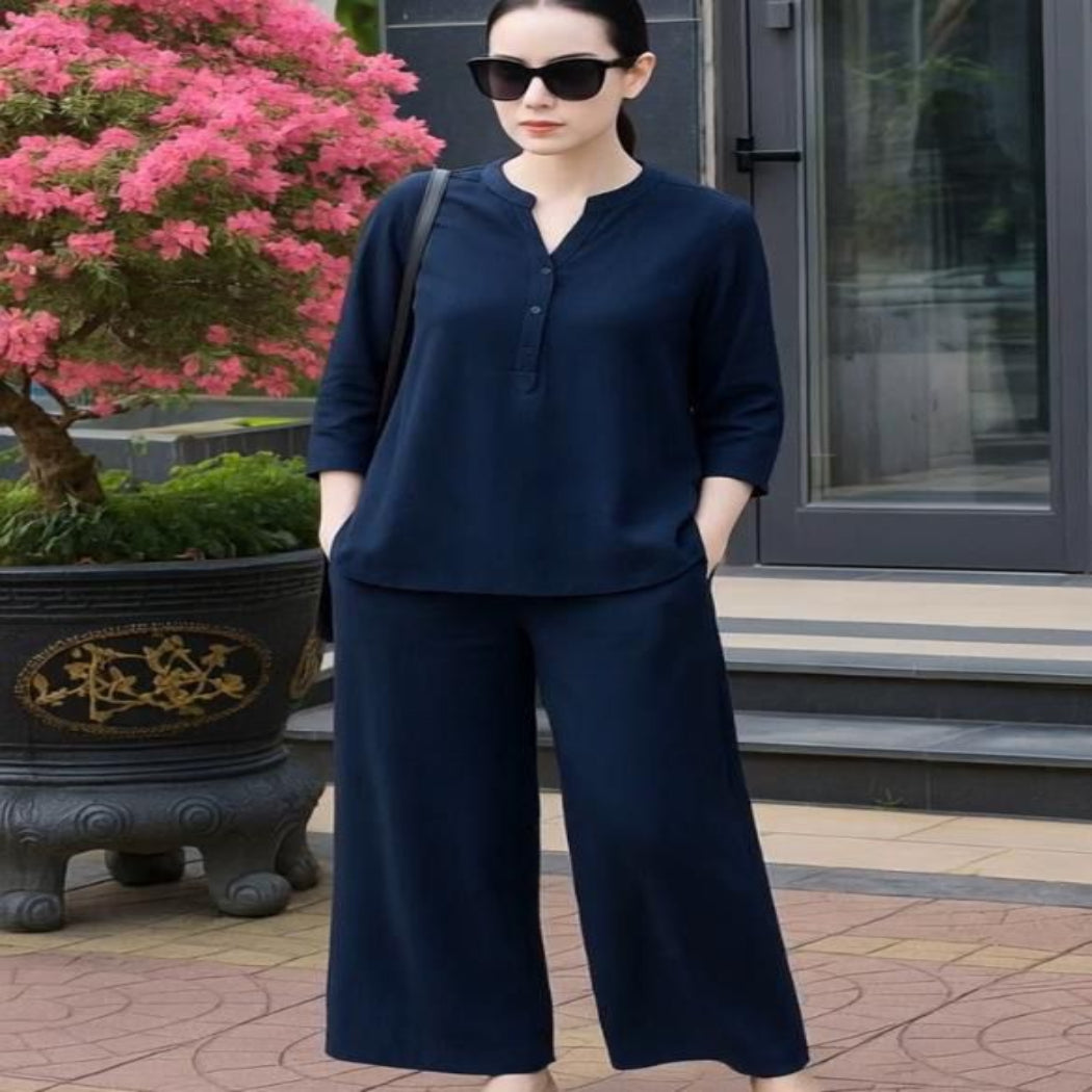 Men’s Blue Denim Cargo Pants