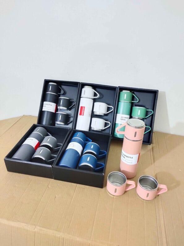 Stainless Steel Vacuum Flask Set