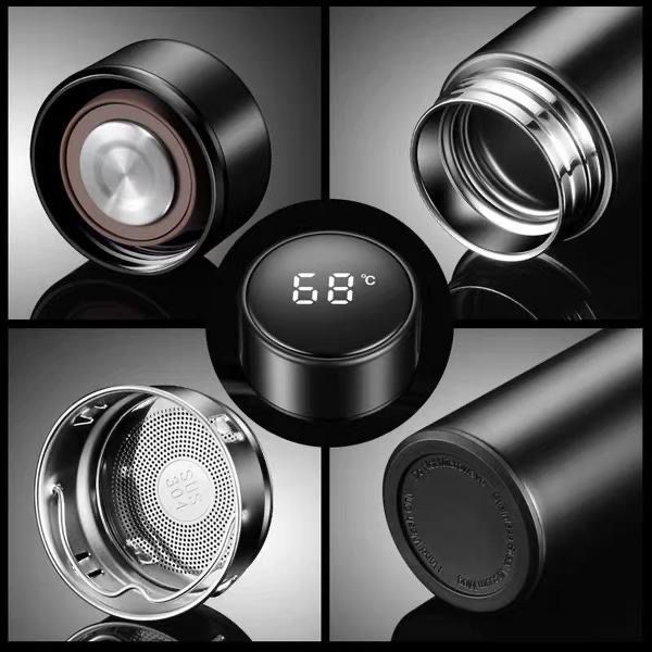 Stainless Steel Temperature Water Bottle