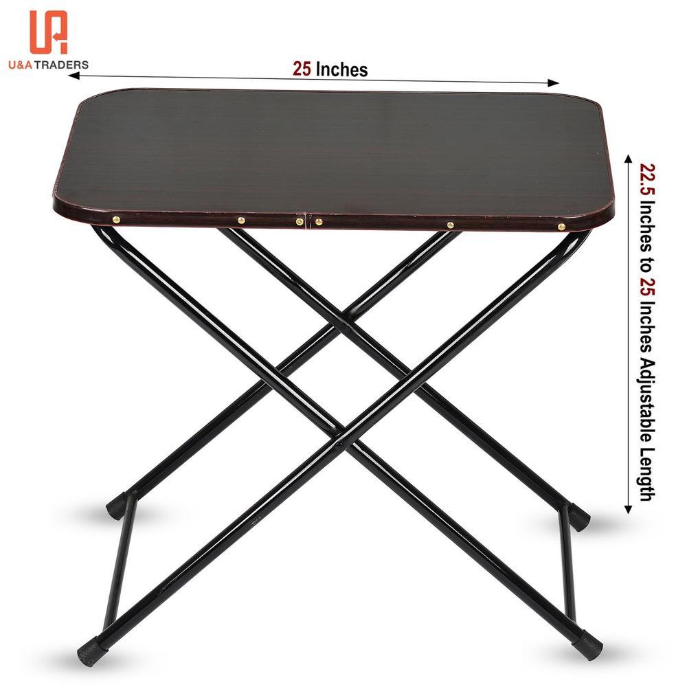 Adjustable Foldable Wooden Table
