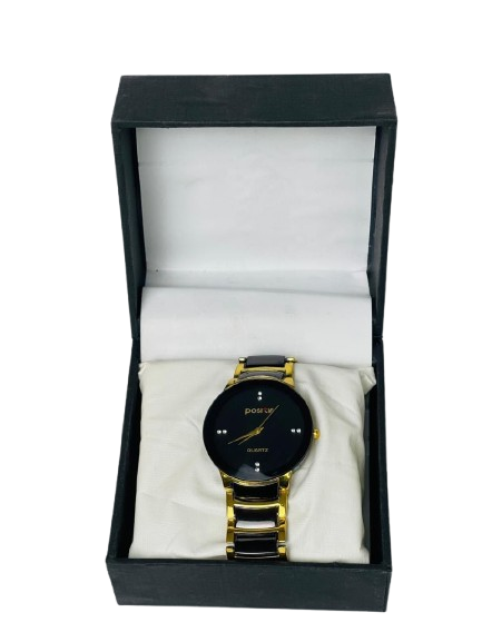 Positif Men's Stainless Steel Analogue Watch